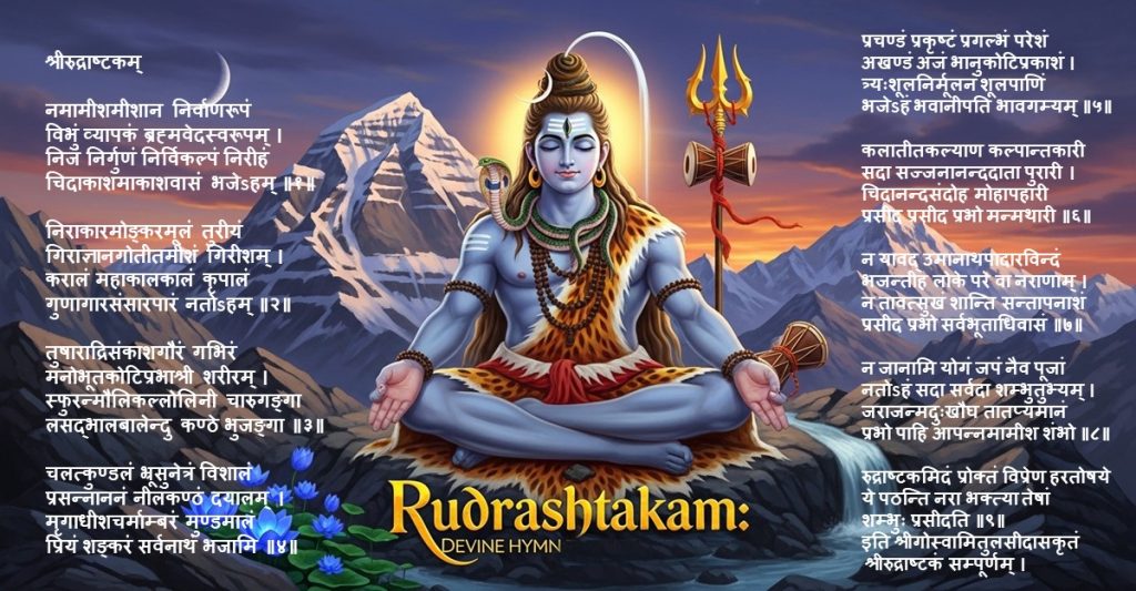 श्री शिव रुद्राष्टकम् (Shri Shiv Rudrashtakam) - BhaktiTak.com Tips For Acing An Interview And Getting Hired
