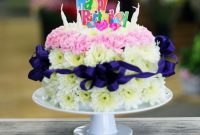 Beautiful Birthday Cake With Fresh Flowers Essential Wardrobe Staples For Every Season