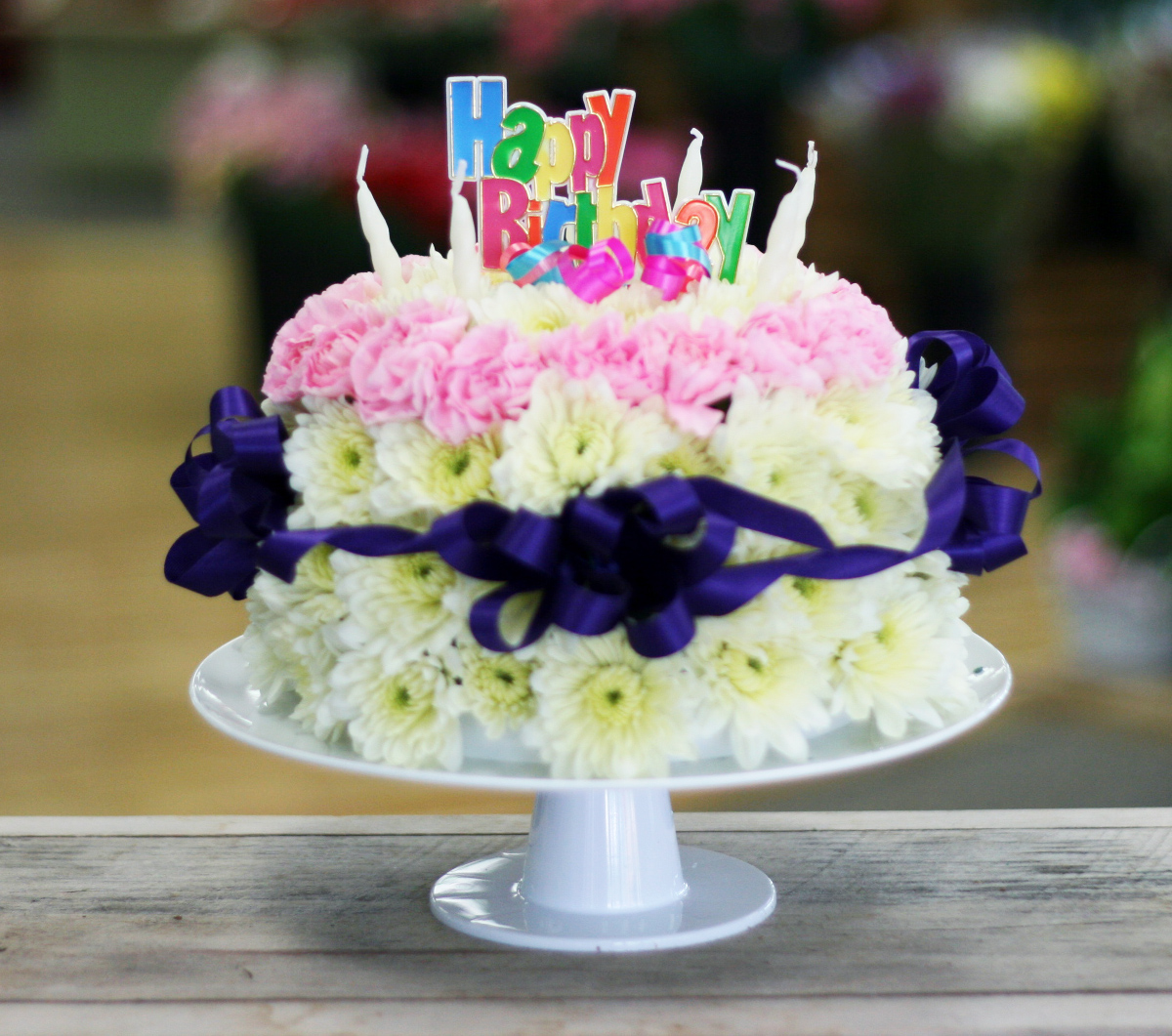 Beautiful Birthday Cake With Fresh Flowers Essential Wardrobe Staples For Every Season